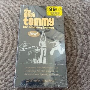 VINTAGE BUENA VISTA HOME VIDEO the Who’s Tommy. New in plastic VHS​​​​​​​​​